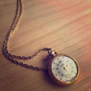 Aero Watch Neuchatel Necklace —VINTAGE—